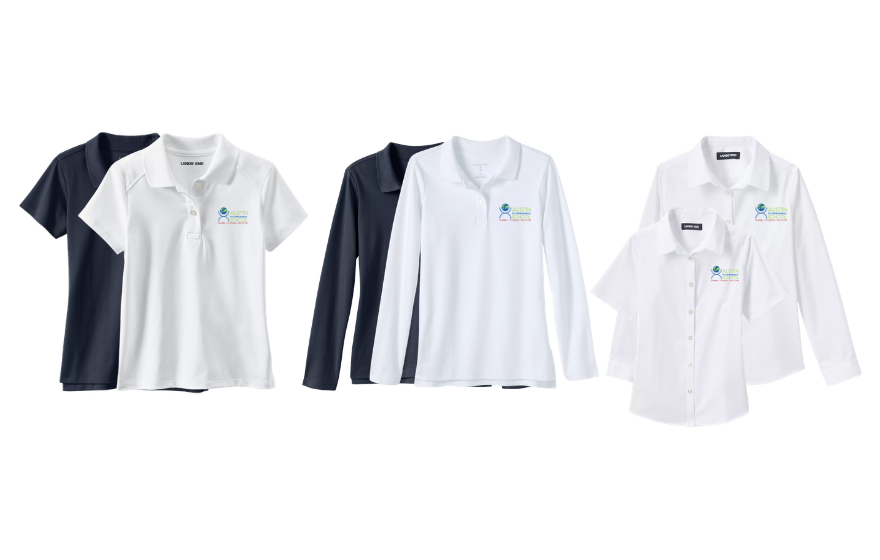 Approved tops and collared shirts
