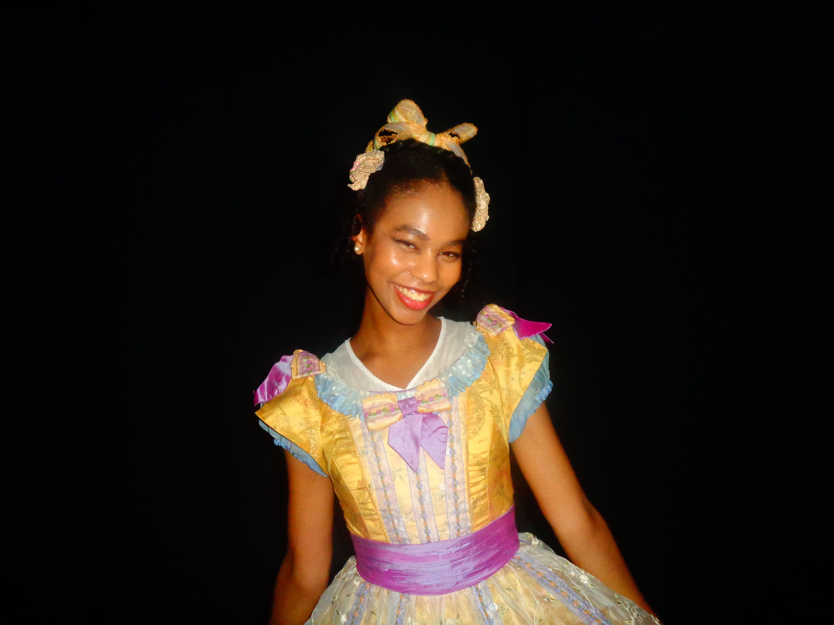 Samrawit as a ballet dancer at Ballet Austin