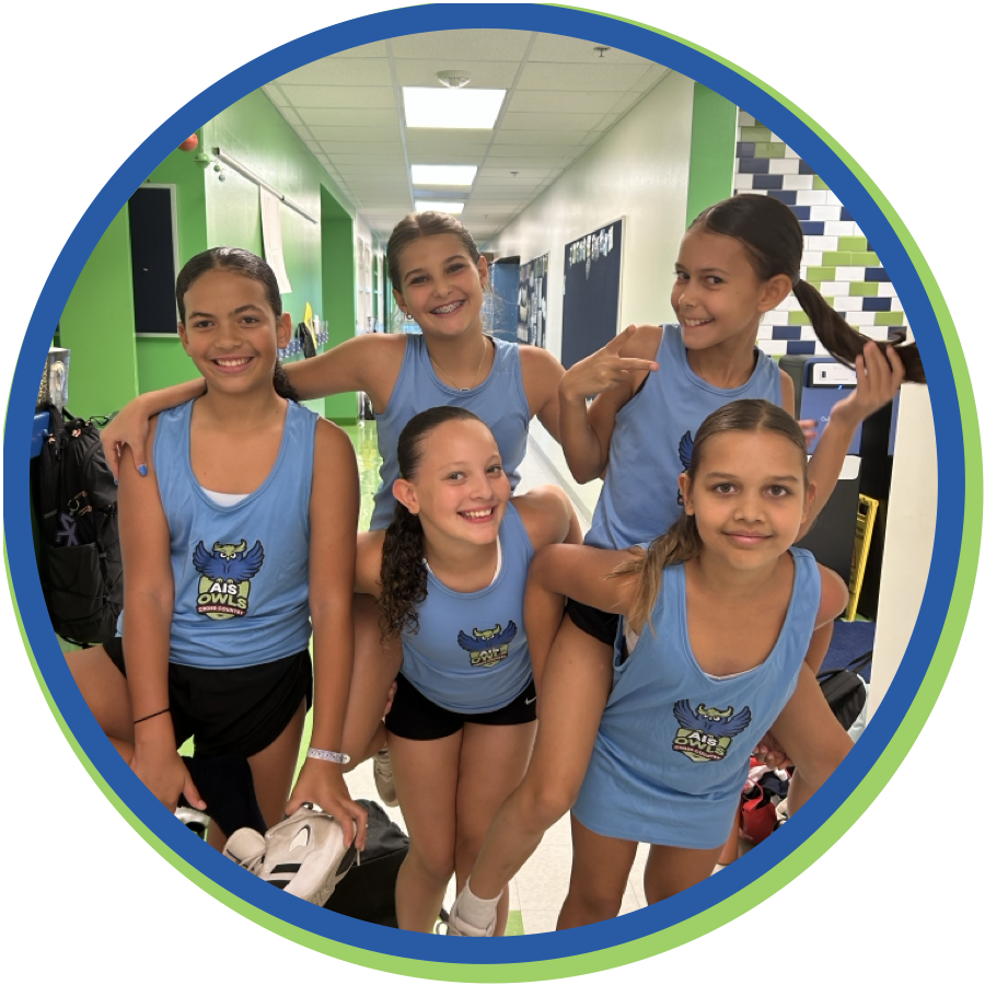 Students engaging in sport activities at Austin International School, including basketball, demonstrating their skills, teamwork, and sportsmanship.