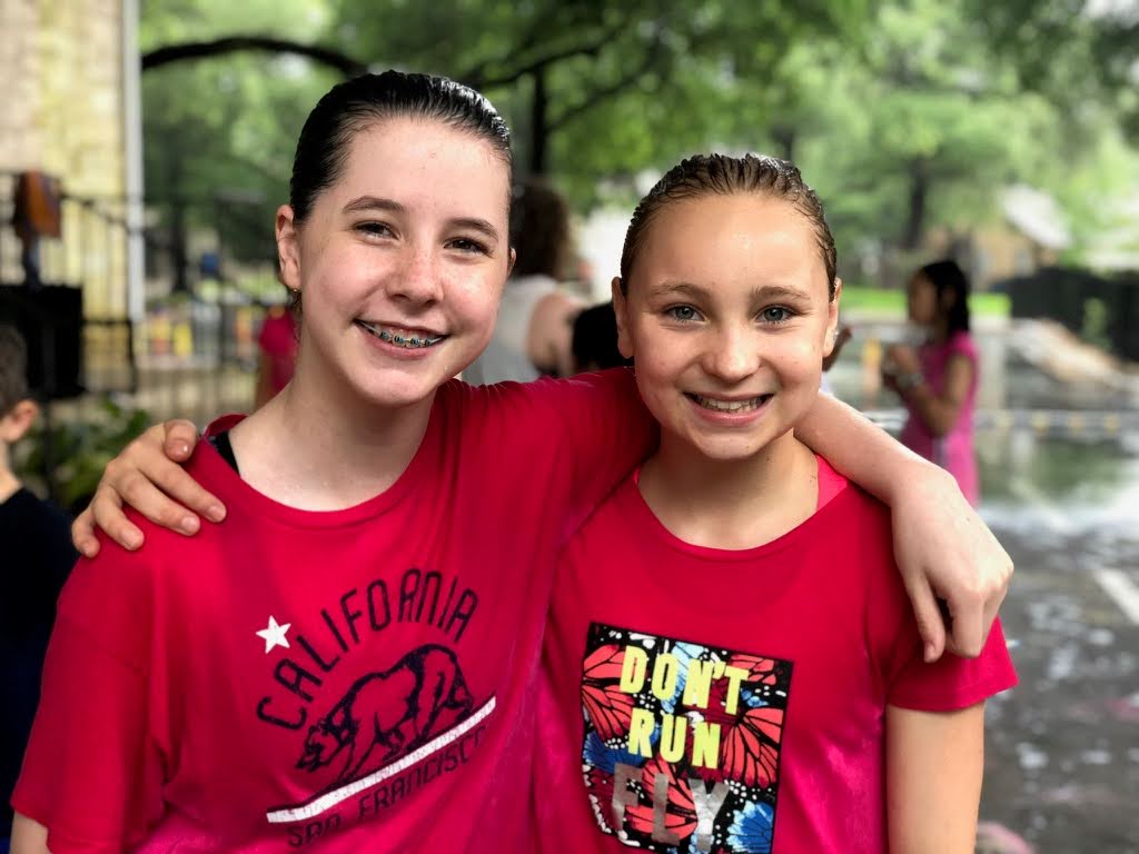 Alexandra Jiampietro & classmate Middle School